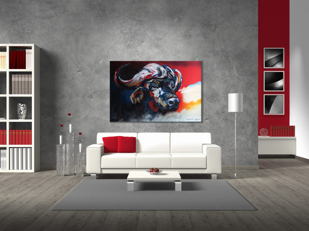 anthony's portfolio art wildebeest